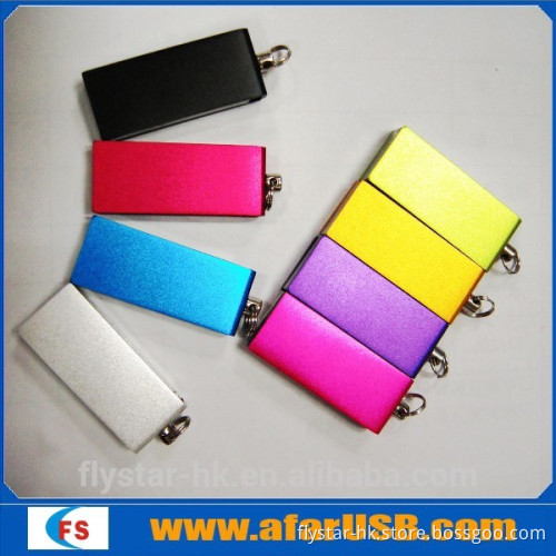 USB disk mini metal,metal usb stick with logo,metal swivel usb drive